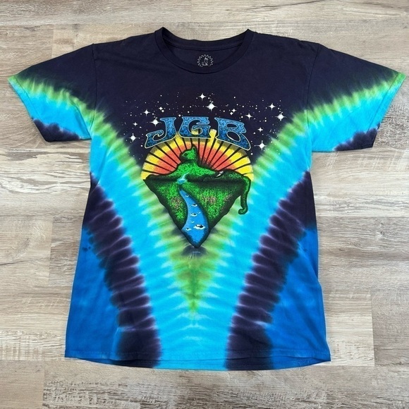 Jerry Garcia Band Grateful Dead tie dye t shirt men’s L tts - Picture 3 of 8
